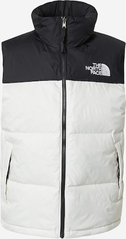 Gilet '1996 Retro Nuptse' THE NORTH FACE en blanc : devant