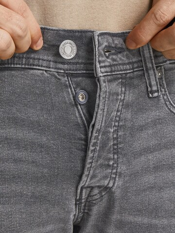 JACK & JONES Слим Джинсы 'JJIGlenn JJOriginal' в Серый