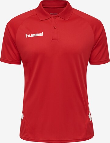 Hummel - Camisa funcionais em vermelho: frente