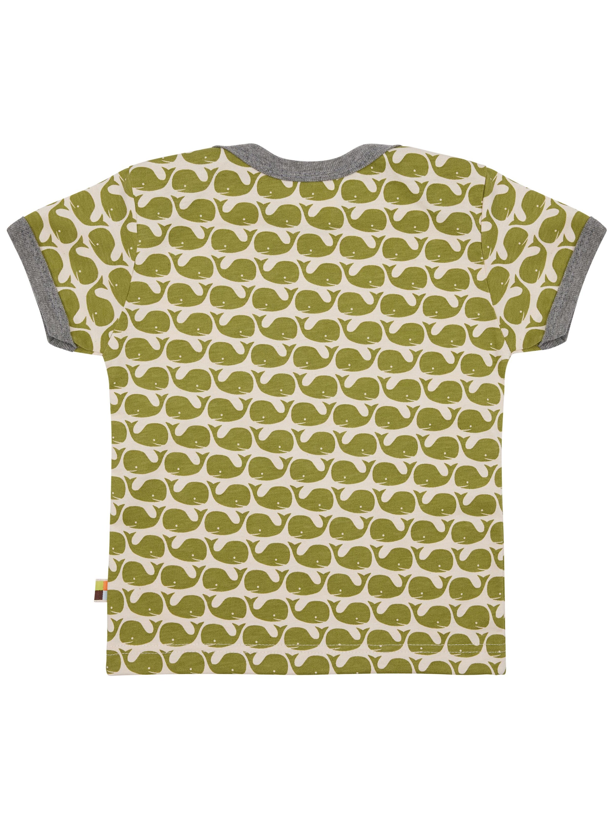 loud + proud Shirt 'Wale' in Green