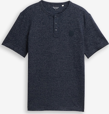 TOM TAILOR Shirt in Blauw: voorkant