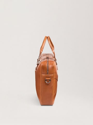 NEGOTIA Leather - Bolsa para portátil 'Sorel' en marrón