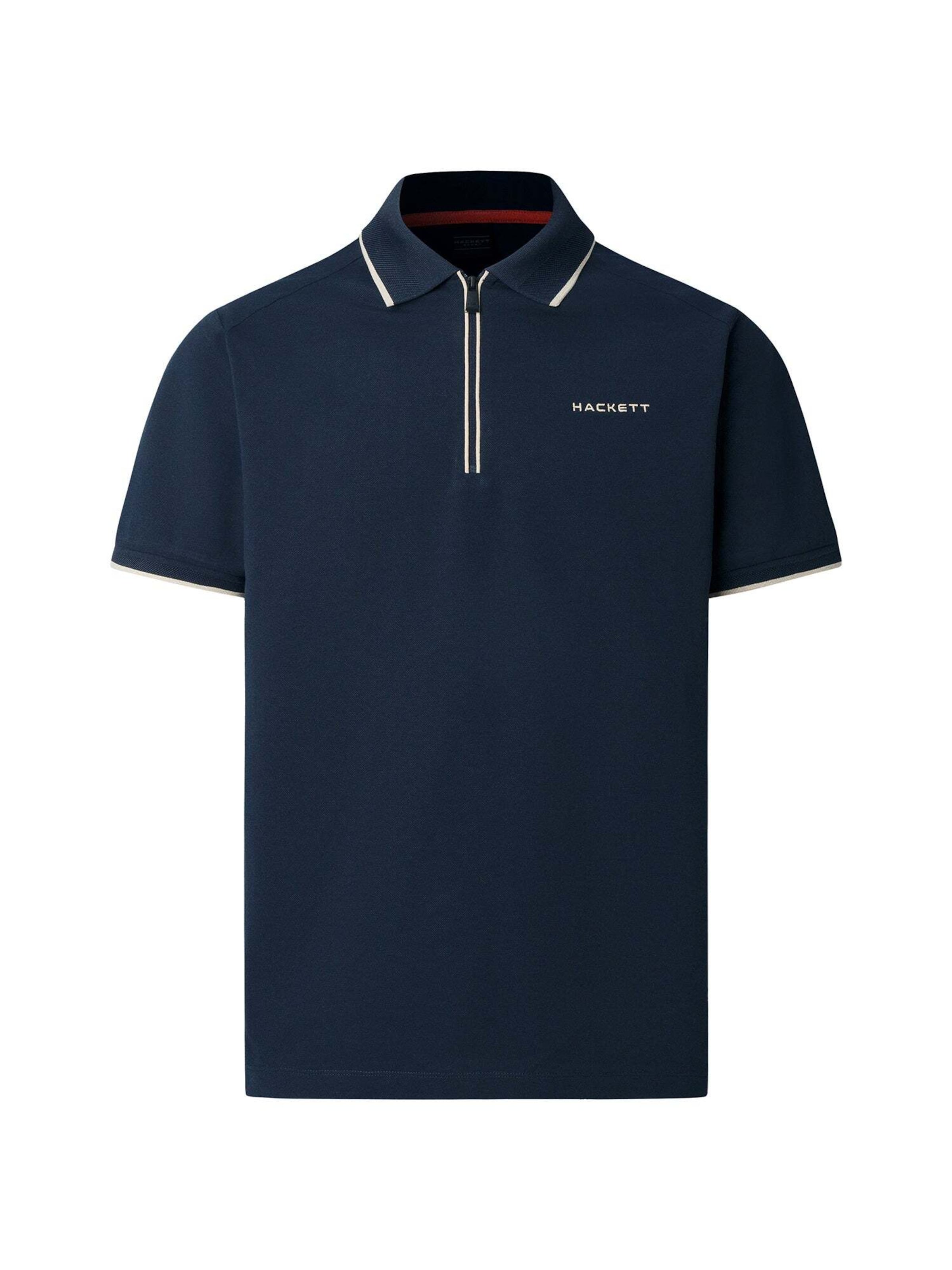 Hackett London Poloshirt in Blau: Vorderseite