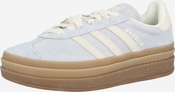 mėlyna ADIDAS ORIGINALS Sportbačiai be auliuko 'GAZELLE BOLD': priekis