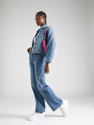 MAC Wide Leg Jeans 'Dream' in Blau