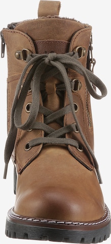 JOSEF SEIBEL Lace-Up Ankle Boots 'Marta' in Brown