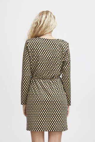 ICHI Dress ' Kate ' in Beige