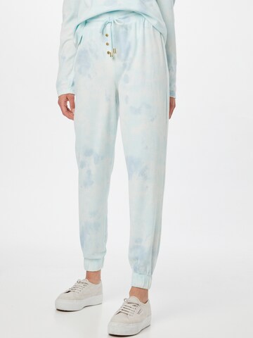 River Island Tapered Pants in Blue: front