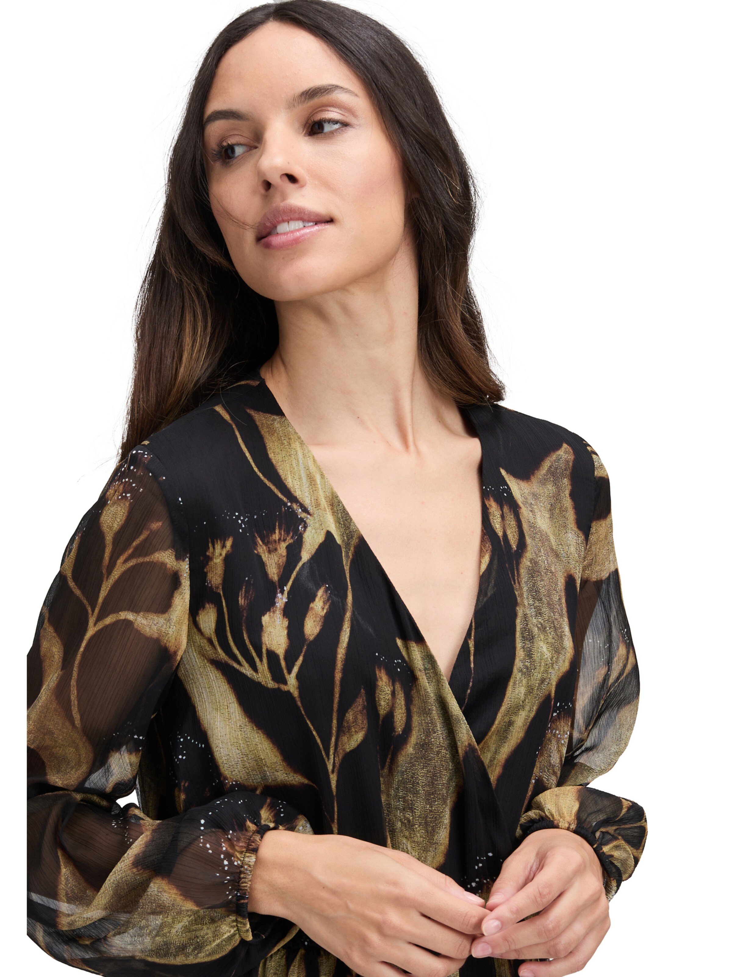 Cartoon Kleid in Schwarz