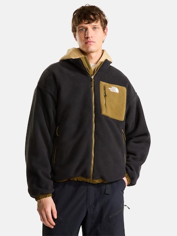 THE NORTH FACE Fleece jas 'Yumiori' in Zwart: voorkant