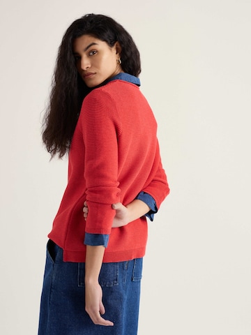 Pull-over 'Makers' Seasalt Cornwall en rouge