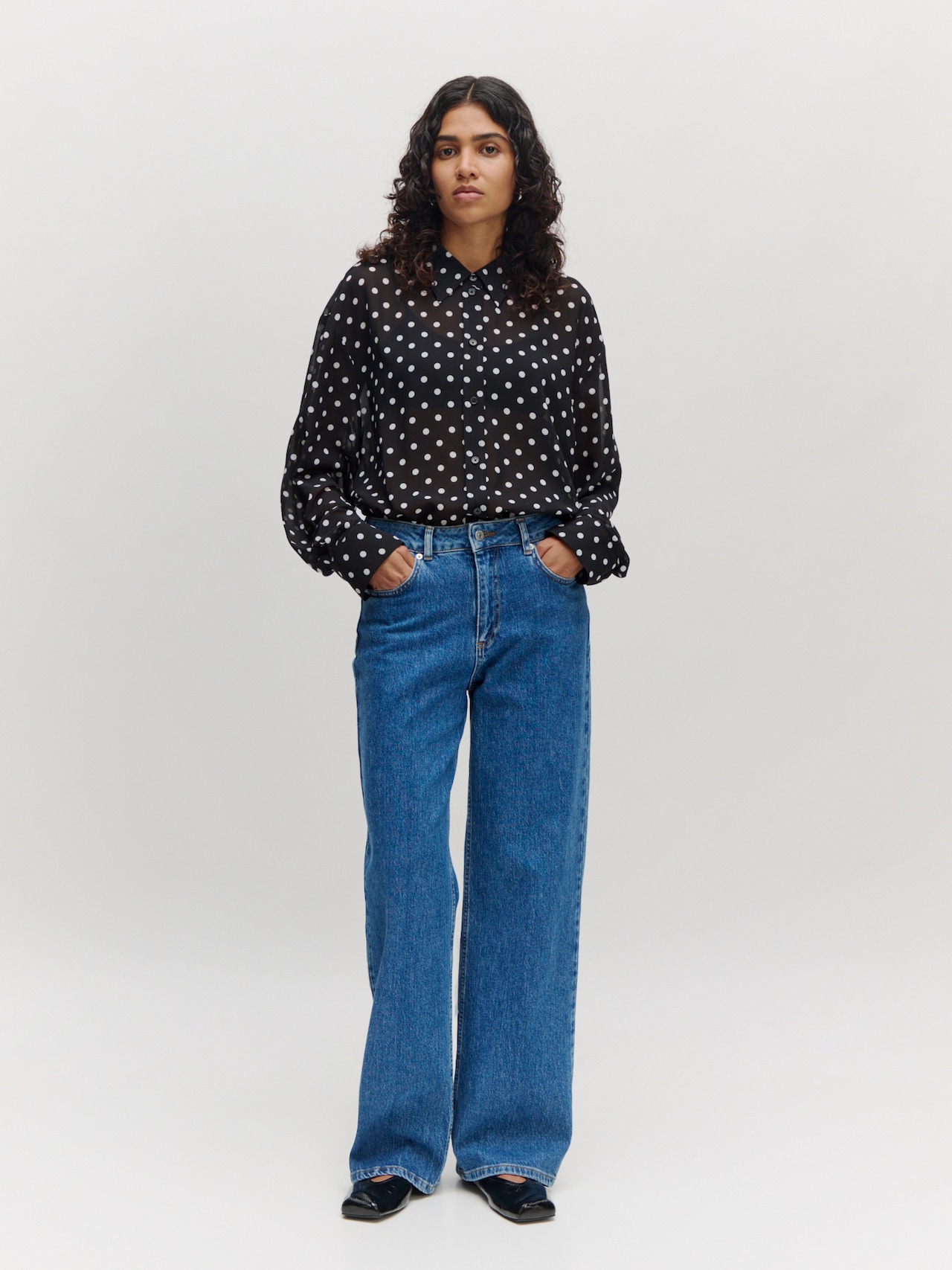 EDITED Produkte Bluse 'Ella' schwarz