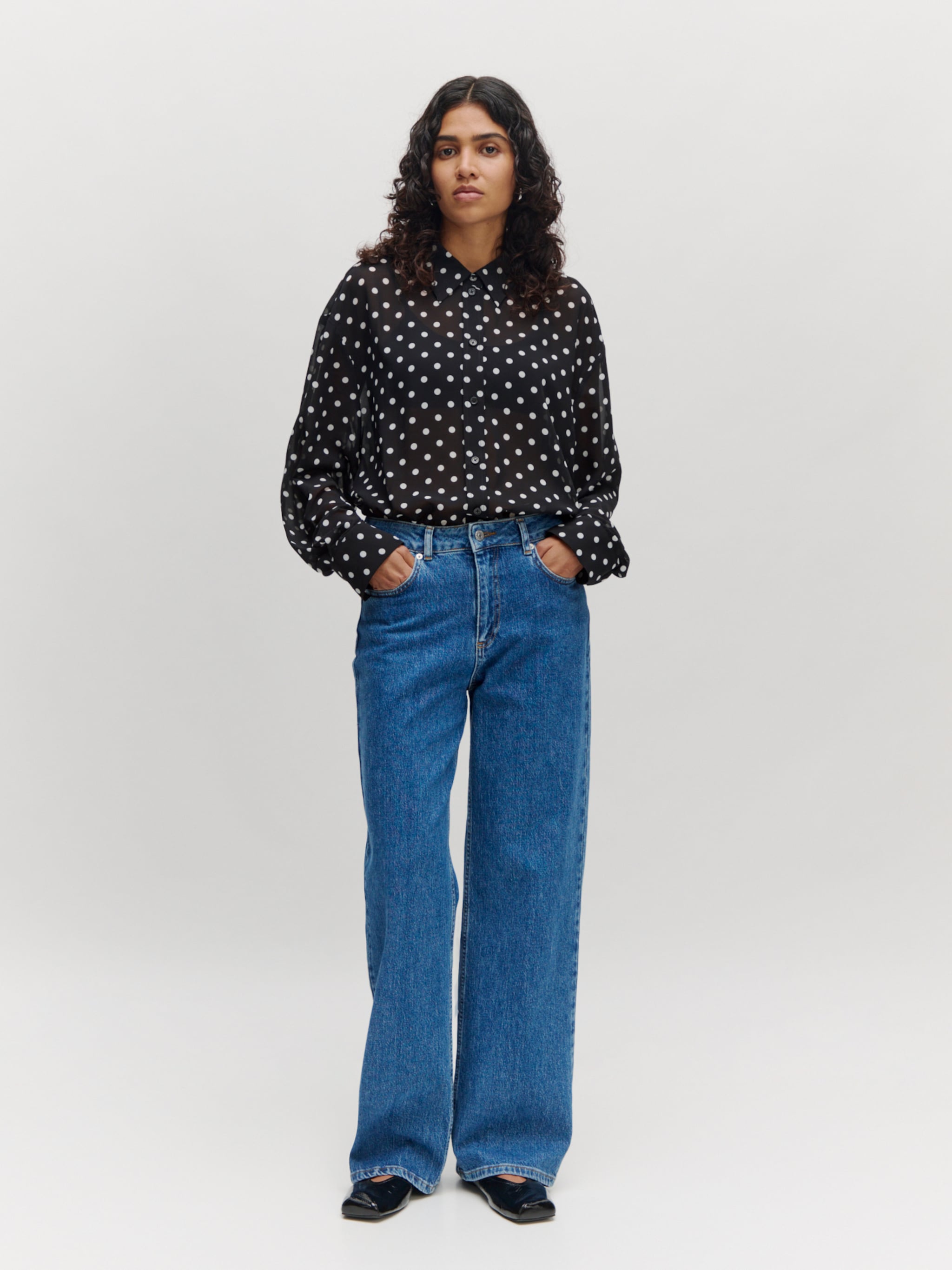 EDITED Produkte Bluse 'Ella' schwarz