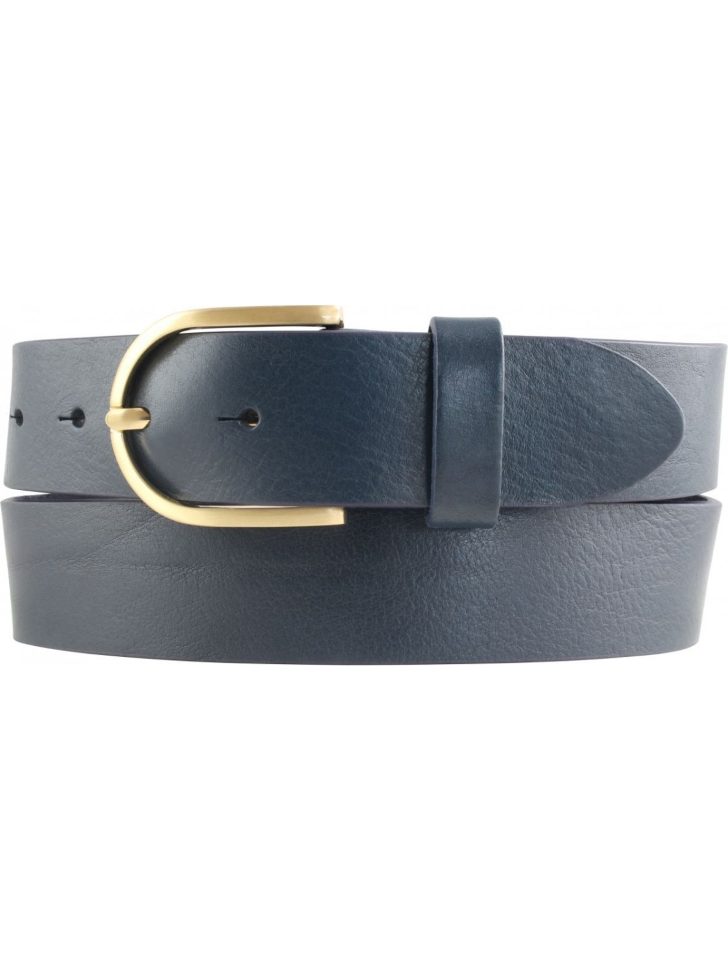 BELTINGER Gürtel 'Caterinai'‌‌ in Blau: Vorderseite