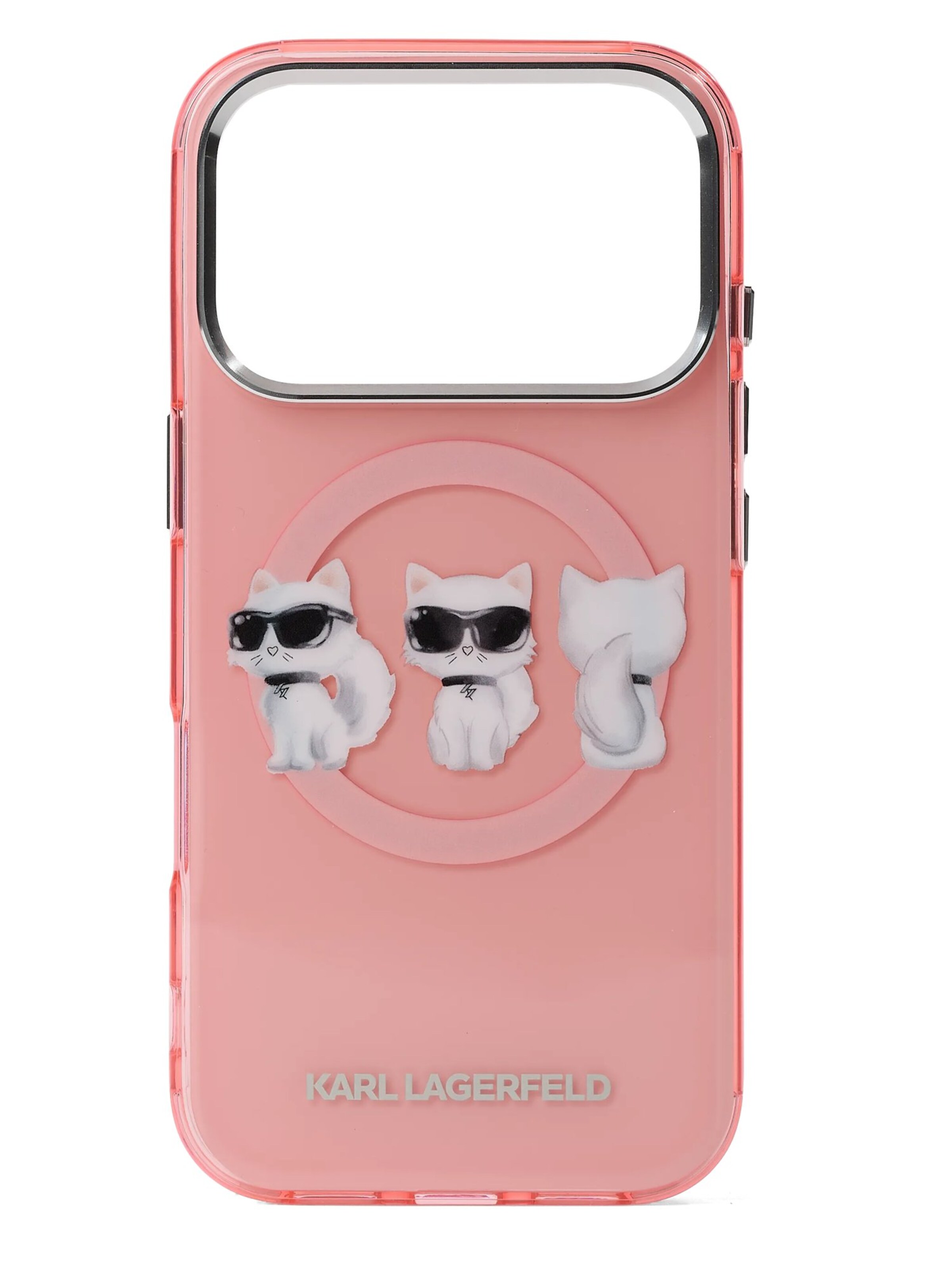 Karl Lagerfeld Mobilskal i rosa: framsida