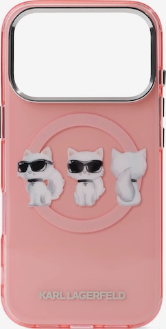 Karl Lagerfeld Mobilskal i rosa: framsida