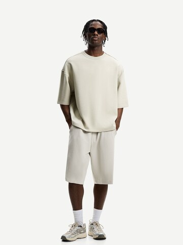 Bershka Тениска в сиво