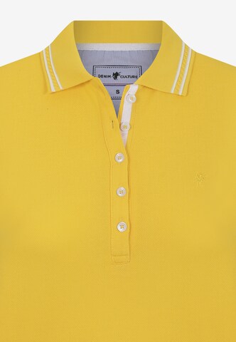 DENIM CULTURE - Camiseta 'Mariana' en amarillo