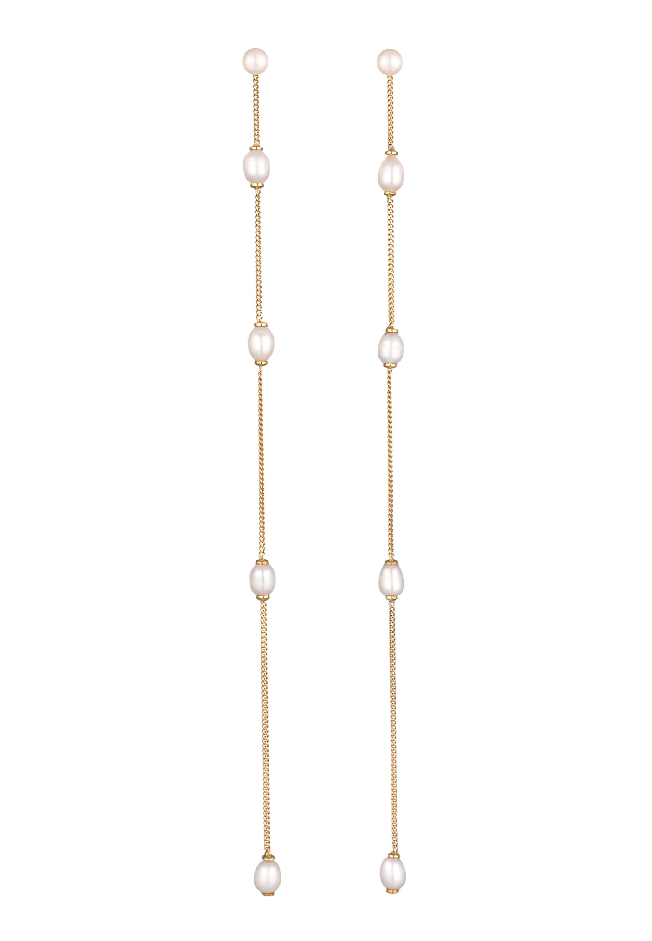 Boucles d'oreilles 'Perlen' ELLI PREMIUM en or