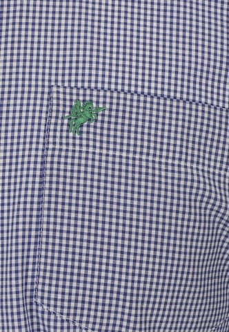 DENIM CULTURE Regular fit Button Up Shirt ' ERIC ' in Blue