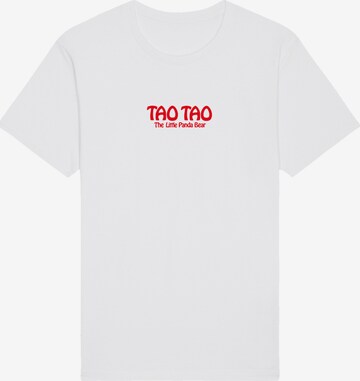 T-shirt 'Tao Tao' F4NT4STIC en blanc : devant
