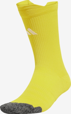 ADIDAS PERFORMANCE Sportsocken 'Cush' in Gelb: Vorderseite