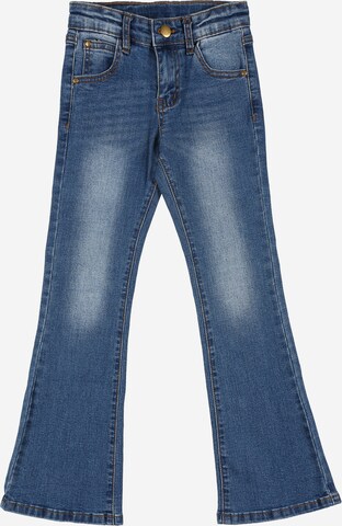 The New Flared Jeans in Blue: front