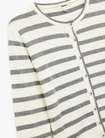 Koton Knit Cardigan in Grey