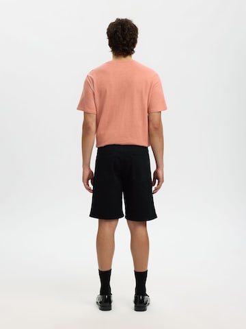 Regular Jean SELECTED en noir