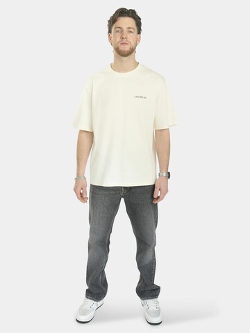 Last Bucks Shirt 'Last Bucks | Sinner & Saint Tee' in White