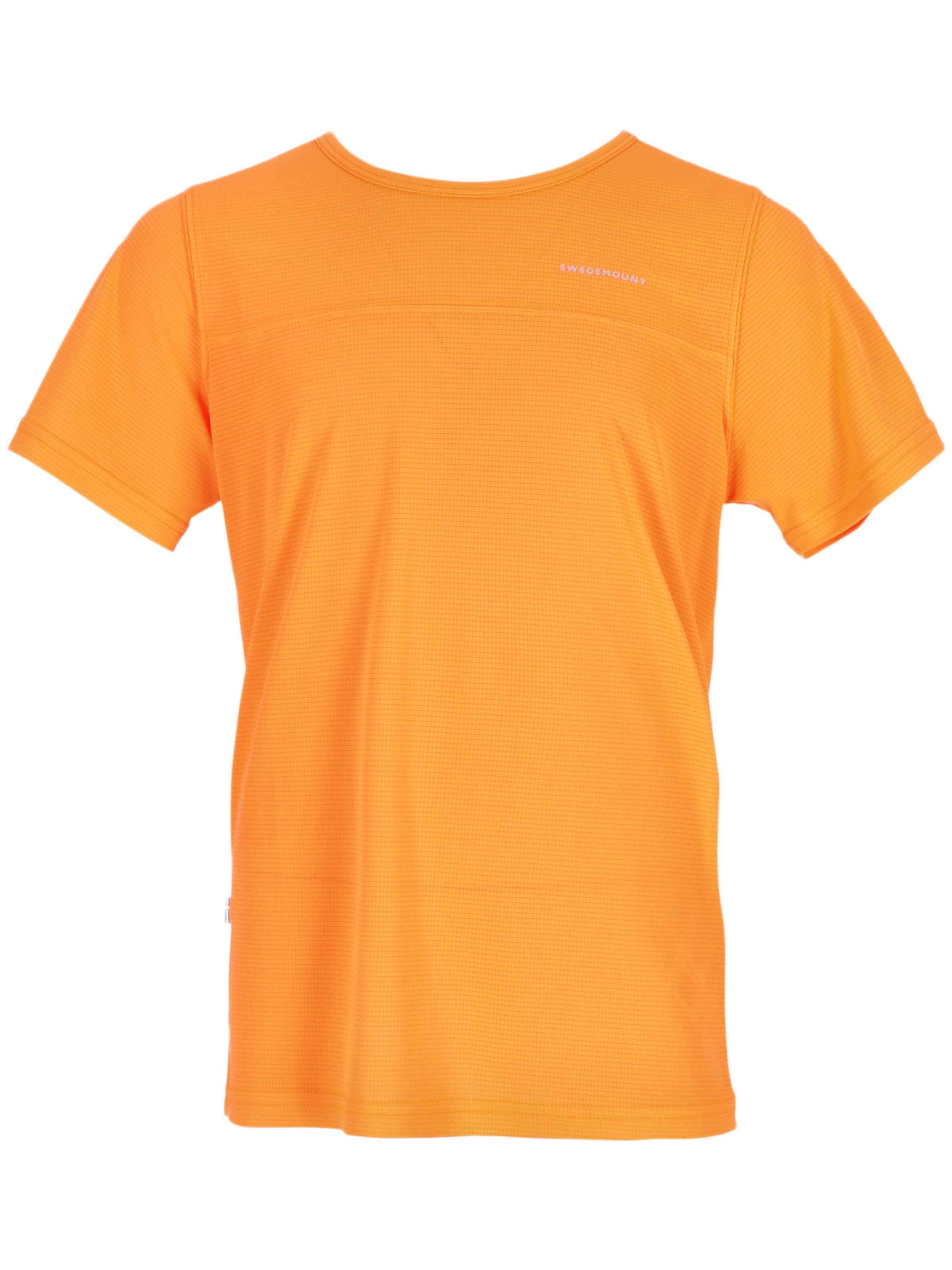 SWEDEMOUNT Performance shirt 'Ultra Light' in Orange: front