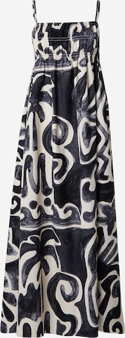 Rochie de vară de la TOPSHOP pe negru: față