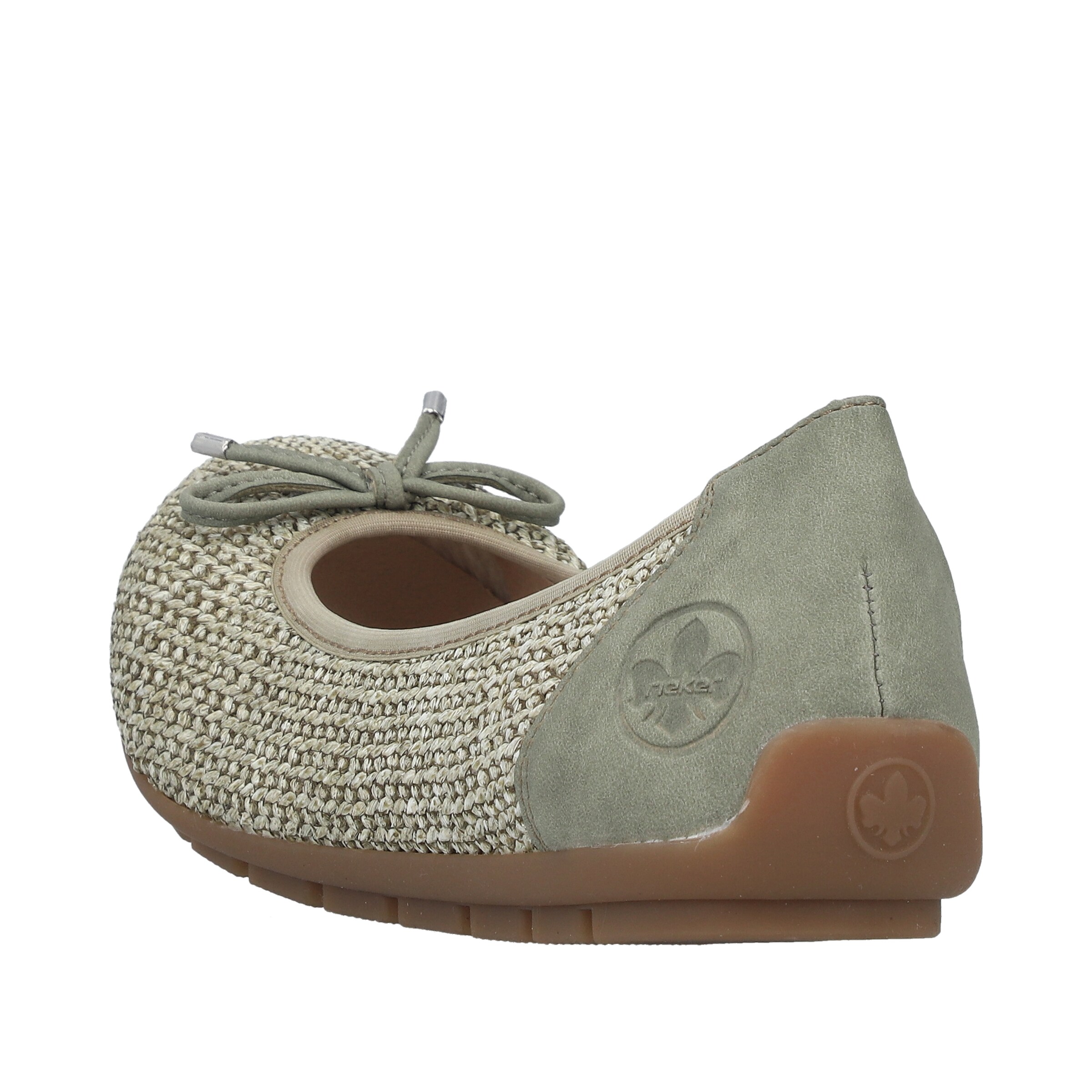 Ballerines '43850' Rieker en vert