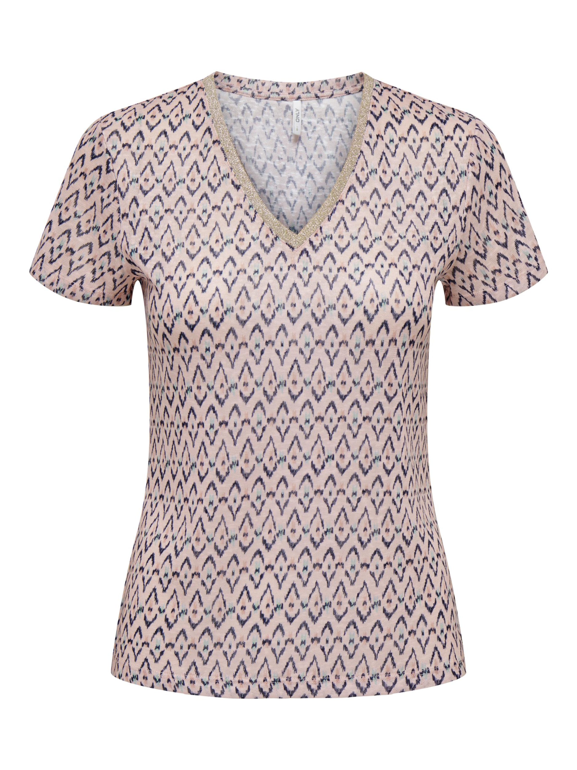 Maglietta 'STEPHANIA' di ONLY in rosa: frontale