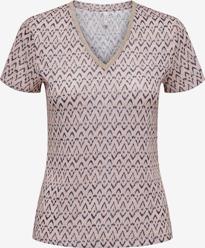 ONLY Shirt 'STEPHANIA' in de kleur Navy / Turquoise / Goud / Poederroze, Productweergave