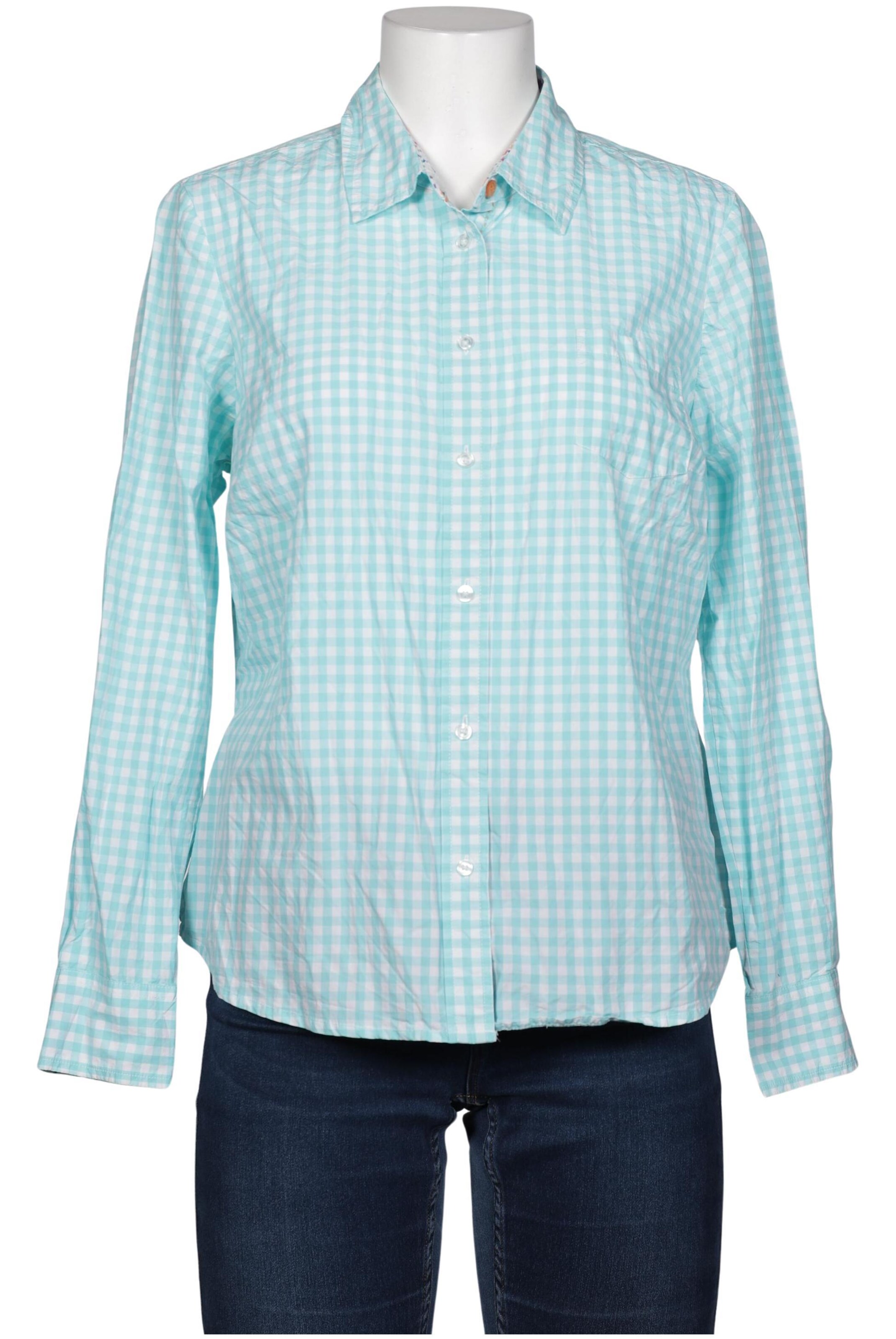 Boden Bluse XL in Blau: Vorderseite