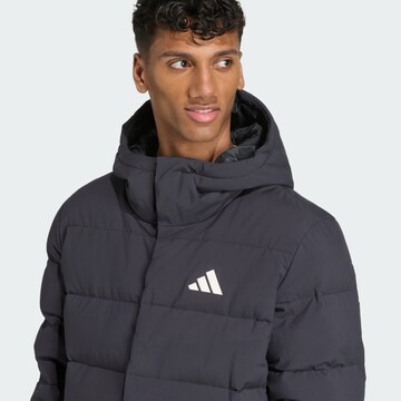ADIDAS SPORTSWEAR Αθλητικό μπουφάν 'Helionic' σε μαύρο