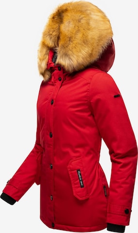 NAVAHOO Winter Jacket 'Laura' in Red