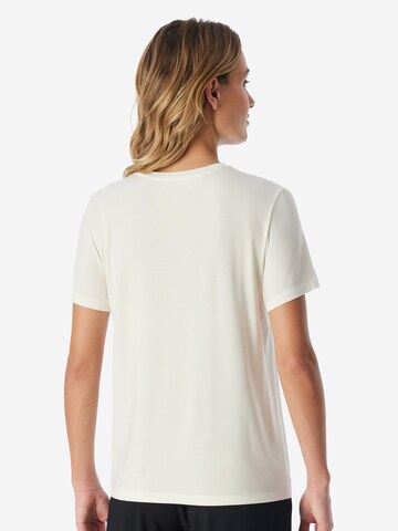 SCHIESSER Slaapshirt ' Mix & Relax ' in Wit