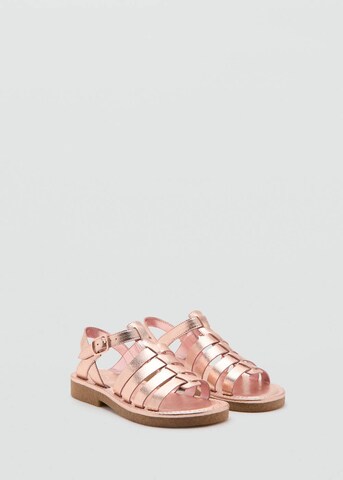 MANGO KIDS Sandals 'Crepe' in Pink