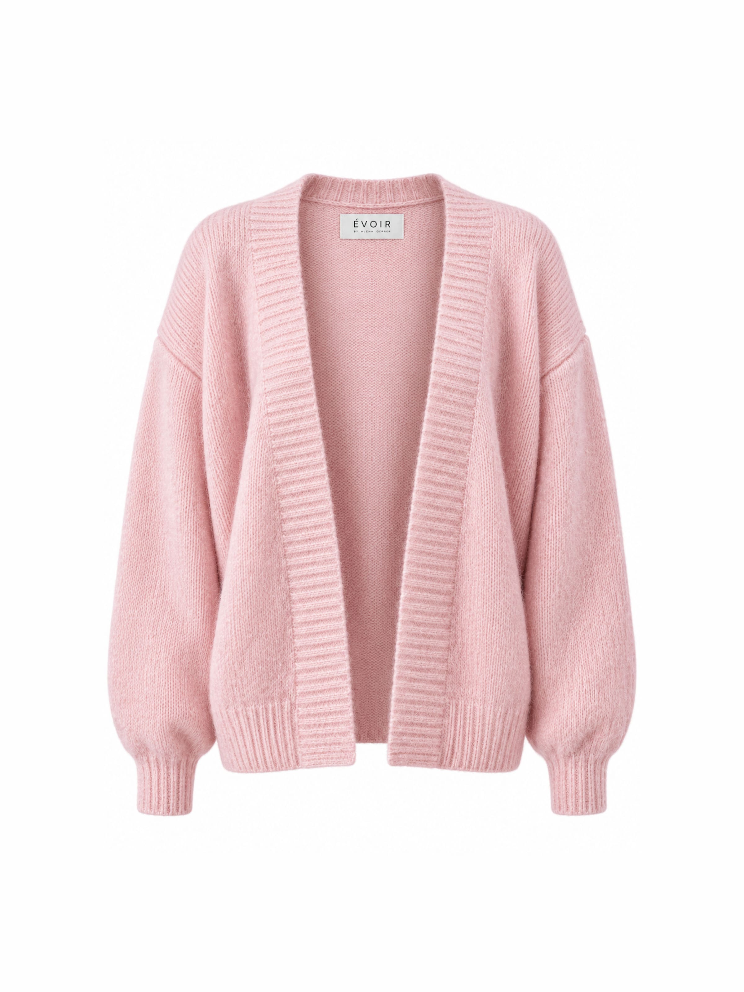 ÉVOIR by Alena Gerber Knit cardigan in XS in Rose, Item view