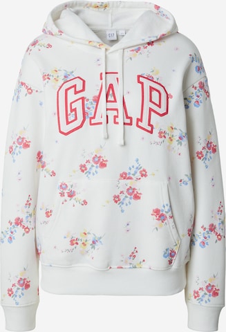 balts GAP Sportisks džemperis 'HERITAGE': no priekšpuses