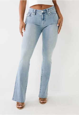 True Religion Flared Jeans 'Becca' in Blauw: voorkant