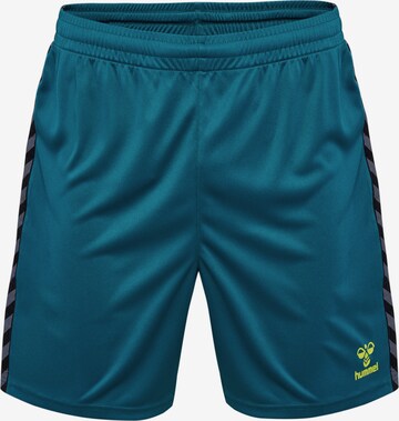 Hummel Regular Sportshorts 'AUTHENTIC' in Blau: predná strana