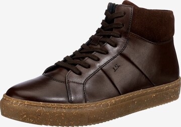 JOSEF SEIBEL High-Top Sneakers 'Forrest' in Brown: front