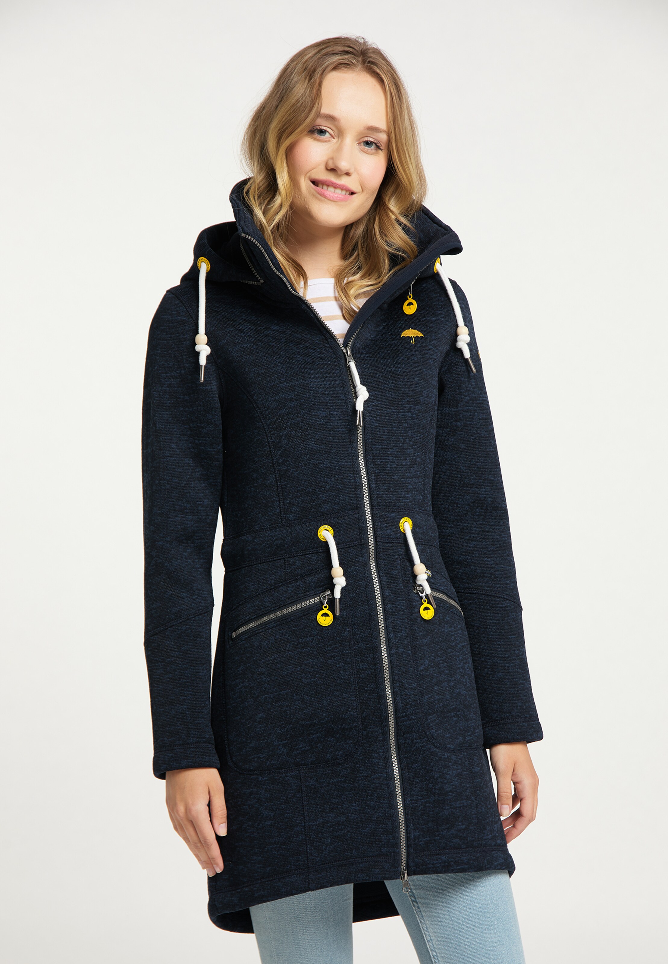 Frauen Große Größen Schmuddelwedda Outdoormantel in Navy - QL52945 Frauen Große Größen Schmuddelwedda Outdoormantel in Navy - QL52945