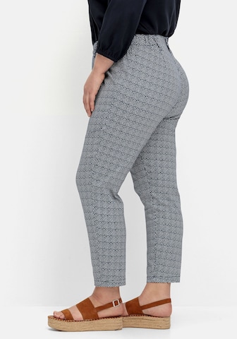 Coupe slim Pantalon SHEEGO en bleu