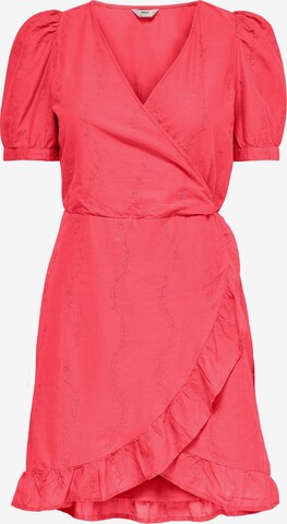 Robe 'LISA' ONLY en rouge : devant