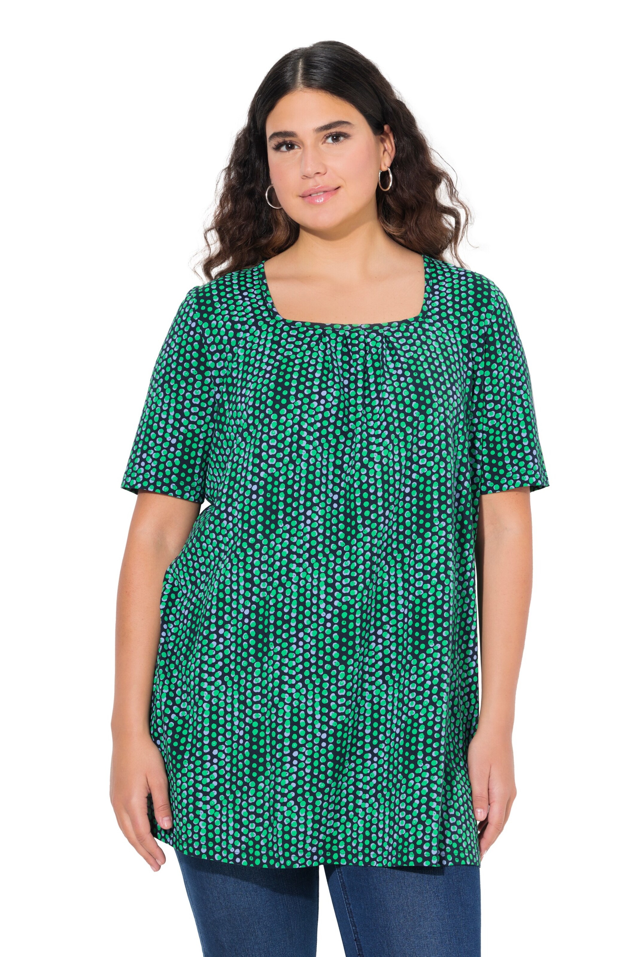 Ulla Popken Shirt in Grün: Vorderseite