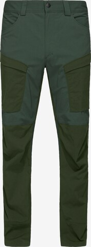 Haglöfs Regular Outdoor Pants 'Mid Fjord' in Green: front